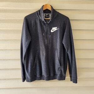 Nike women's charcoal pullover size L
